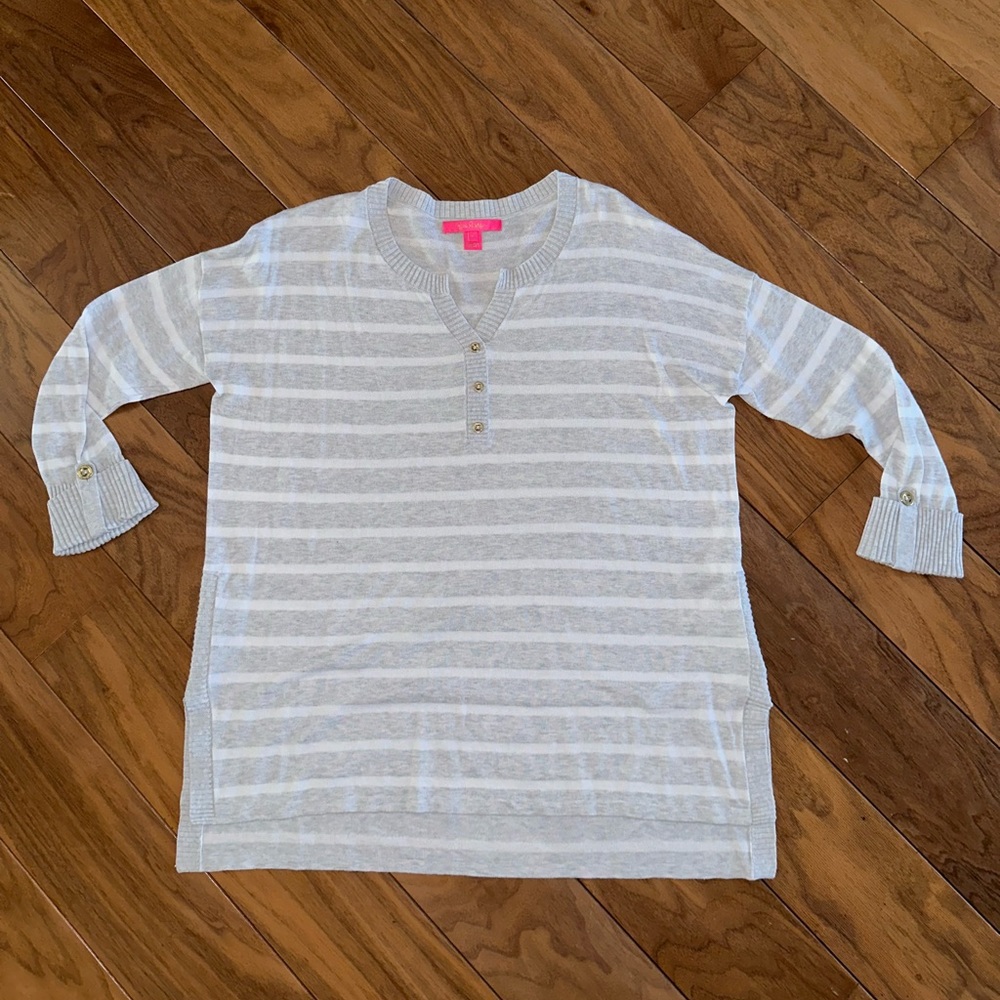 Lilly Pulitzer sweater.